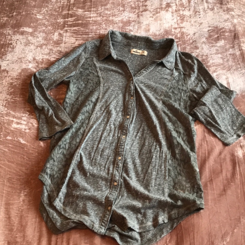 Hollister lace top